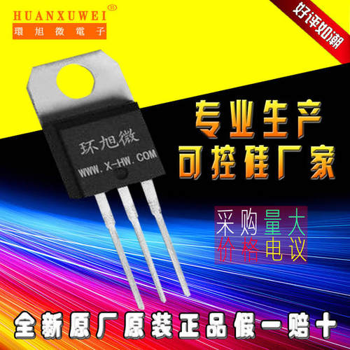 本厂主要生产插件和贴片可控硅，可控硅参数范围：电流（0.4A-100A）；电压（400V-1600V），好品质环旭微制造，您值得拥有，官网：http://www.huanxuwei.com，卓越的品质，是大家共同的目标。品质是企业信誉与发展的基础，我们将根据用户的需求提供高质量产品和高效率服务!