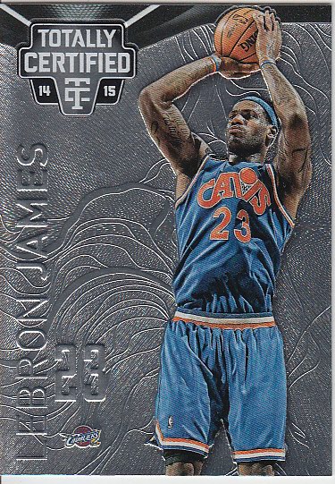 NBA球星卡 Panini Totally Certified 勒布朗 詹姆斯 帕尼尼