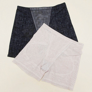 塑身女士平脚裤 透气中腰提臀收腹 液化钛除菌底裆 薄款 品牌