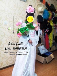 八仙过海 古装 何仙姑服装出租 上海年会演出 舞台表演 服装租赁