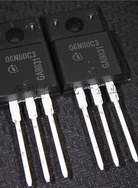 现货 SPA06N80C3 06N80C3 TO-220F N沟道 800V/6A 全新原装