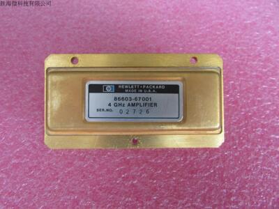 HP进口86603-67001 4GHz SMA低噪声微波放大器