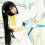 [萌萌 派] 服 KILL LA KILL Tòa án ma rồng 皋 wig Bộ tóc giả cosplay đen 1 mét - Cosplay cosplay itachi