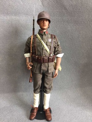 订制did滇军解放抗战12寸兵人