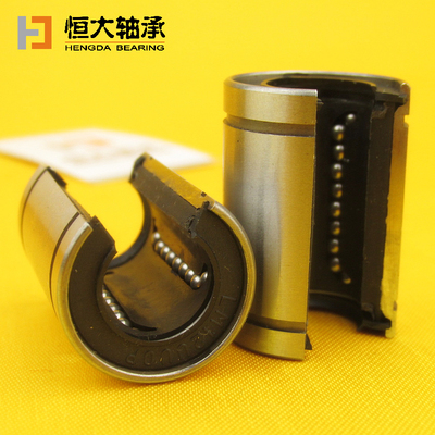 LM UU-OP 16 20 25 30 50滑块内芯光轴轴承 12 60mm 开口直线轴承