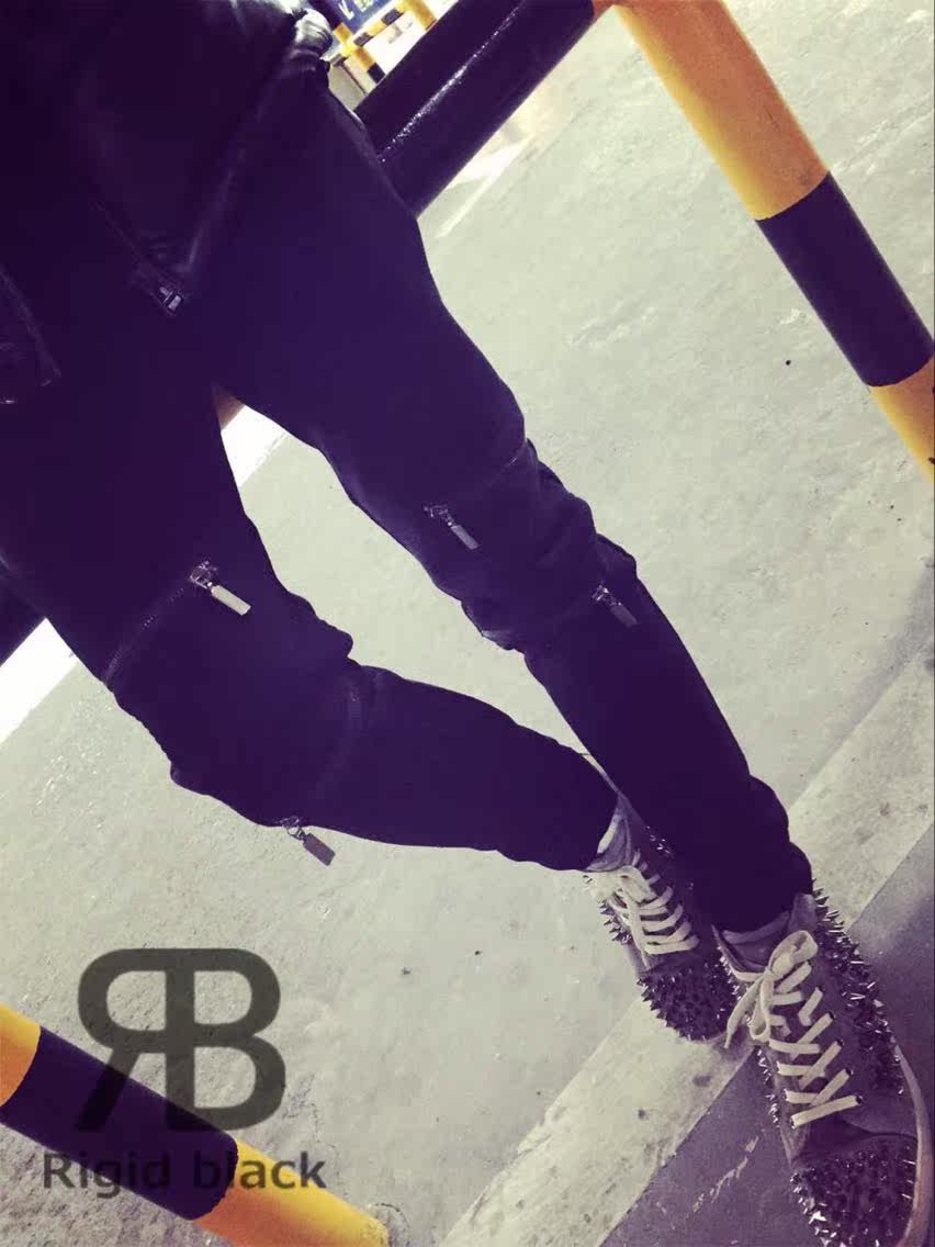 Pantalon cuir homme DUNLOP - Ref 1491977 Image 1