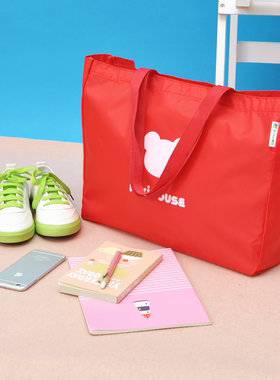 日本 质量超好 米奇大红色 礼品袋 加厚购物袋 卡通环保手提袋