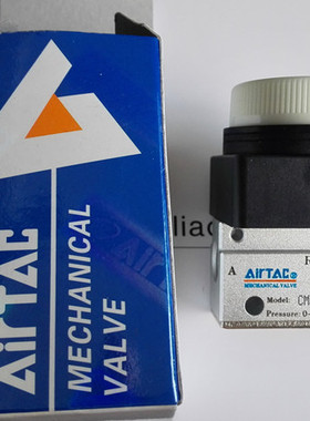 原装正品 亚德客 机械阀CM3PF-06-R 红色按帽