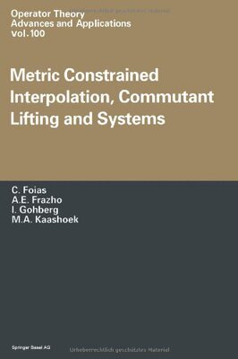 【预售】Metric Constrained Interpolation, Commutant Li...