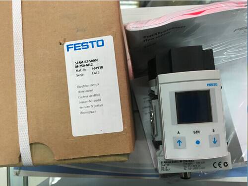 FESTO费斯托 SFAM-62-5000L-M-2SA-M12 流量传感器564938现货