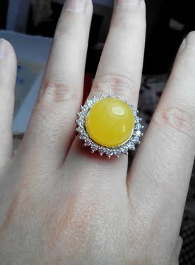 纯银水钻活口戴妃款戒托