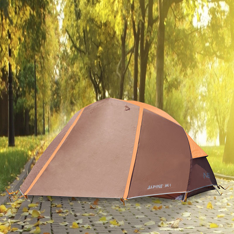 wegoup户外 慕山msf 帐篷户外双人双层超轻铝架杆 野营郊游 套餐