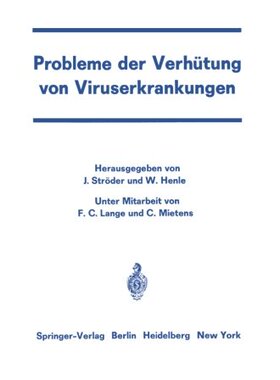 【预订】Probleme Der Verhutung Von Viruserkr...
