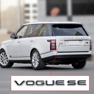 路虎车标VOGUE SE新款揽胜行政版尾箱标改装尾门后备箱立体字母贴