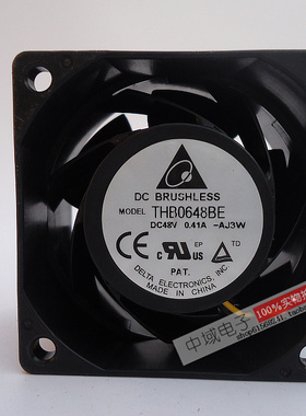 全新台达6CM 6038 48V 0.41A THB0648BE 4线服务器风扇双轴承