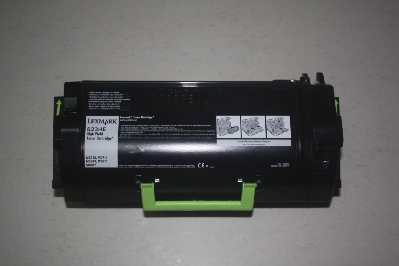 适用  利盟 521H  MS810de MS811dn MS810n 墨粉盒 碳粉盒