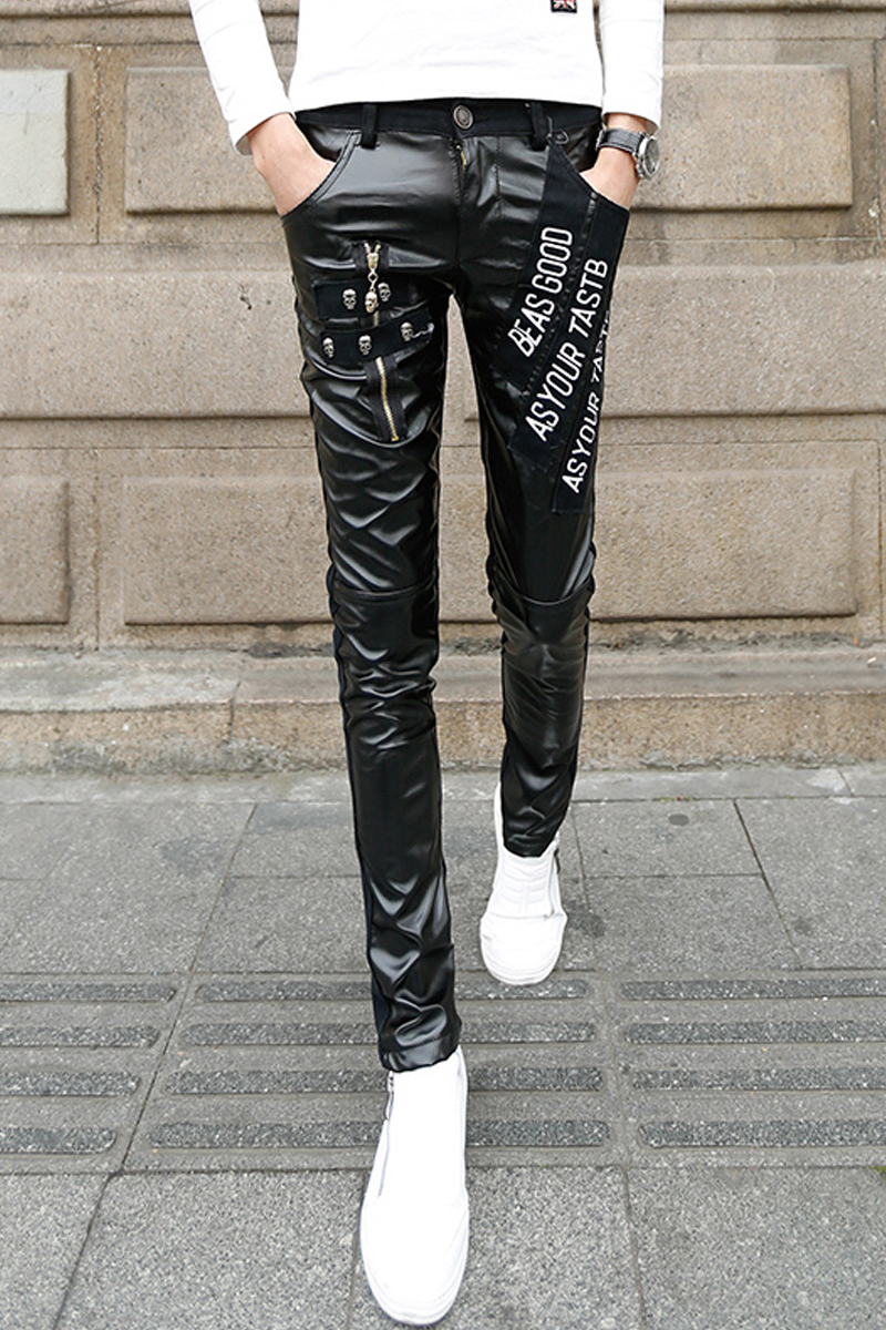 Pantalon cuir homme 591MMM - Ref 1487237 Image 6