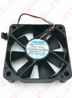 NMB 2406GL-05W-B49 DC24V 0.15A 6015 6CM双滚珠 变频器散热风扇