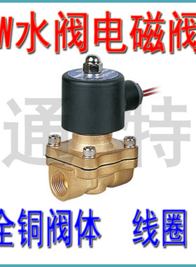 铜15-电磁阀-- 阀体-2w1602502w0252w2002w040水阀10 20-线圈08