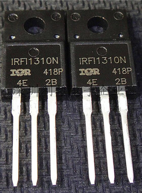 全新 IRFI1310NPBF  IRFI1310N  TO-220F  N沟道 100V/24A 现货