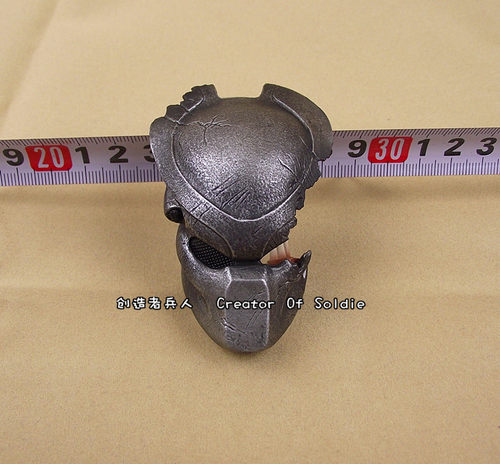 HT铁血战损面具兵人1/6