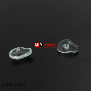 加厚防滑鼻托 眼镜配件鼻垫 眼睛架托叶 鼻梁垫高专用