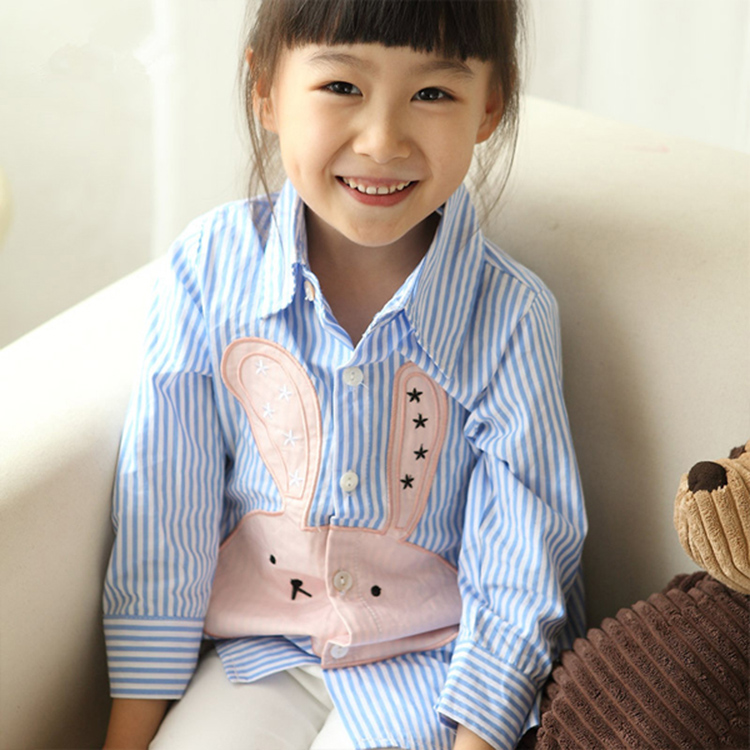 Chemise fille à manche longue - Ref 2088782 Image 1