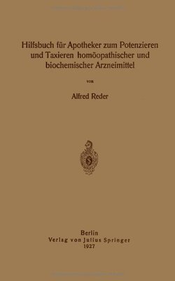 【预订】Hilfsbuch Fur Apotheker Zum Potenzie...
