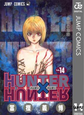 全职猎人14 日文原版 HUNTER X HUNTER 14 冨樫義博 集英社