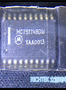 MC75174BDWR2G MC75174BDW MOT ON SOP-20全新原装 可直拍 出样