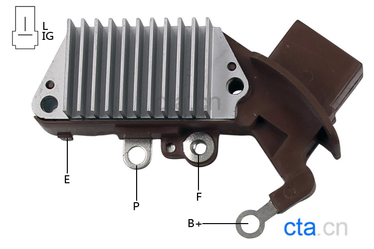 适用于丰田，长安之星/华川电装发电机/CTA发电机调节器1538A