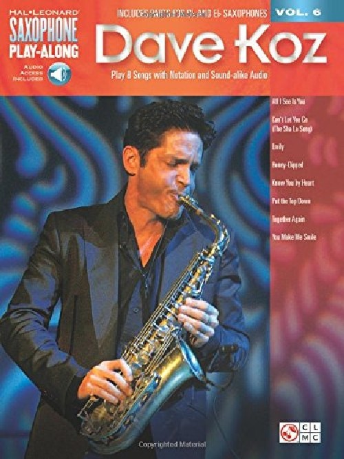 【预订】dave koz: saxophone play-along volum.