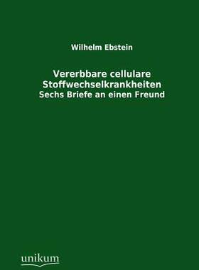 【预售】Vererbbare Cellulare Stoffwechselkra...