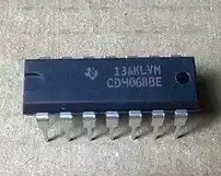 直插 CD4068BE CD4068 逻辑IC芯片 DIP-14封装 可直拍