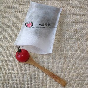 100个10*15cm无纺布/热封/茶包袋/中药袋/足浴袋/火锅煎药煲汤袋