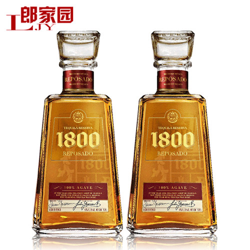 双响炮洋酒包邮Jose Cuervo 豪帅典藏1800金龙舌兰酒