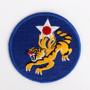 复古 二战航空兵臂章 飞虎队臂章 WWII 臂章
