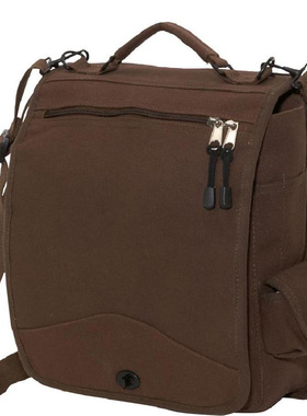 美国直邮 ROTHCO CT39-234849 男纯色帆布竖版工程师斜挎包包邮
