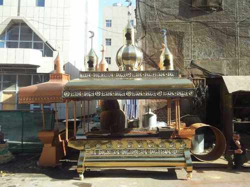 新疆烤肉槽　新疆烤肉炉　新疆全不锈钢烤肉炉 三米三个帽