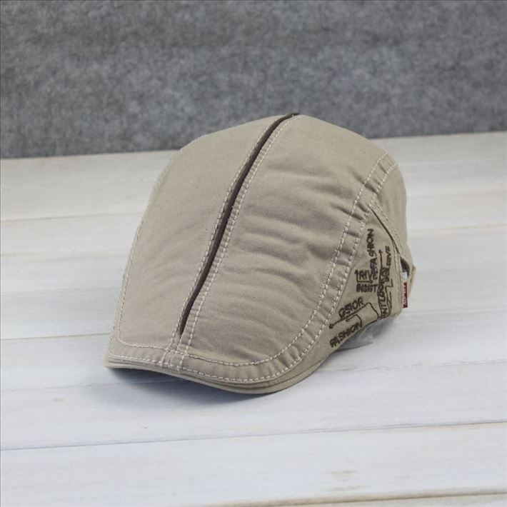 单层复古街头男士休闲风导演帽