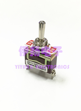 TOOWEI太玮钮子开关 12MM安装孔 3脚3档 螺丝脚 T701CW 1122 摇臂
