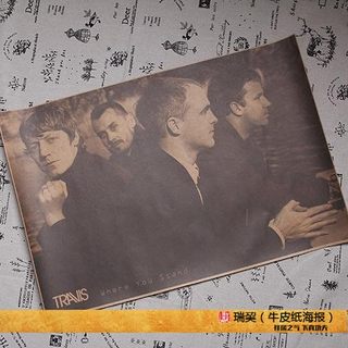 Travis 海报 特拉维斯乐队 英伦摇滚Britpop 旅行乐队Post-Grunge