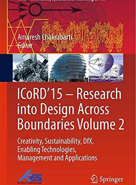 【预订】ICoRD’15 – Research into Design Acro...