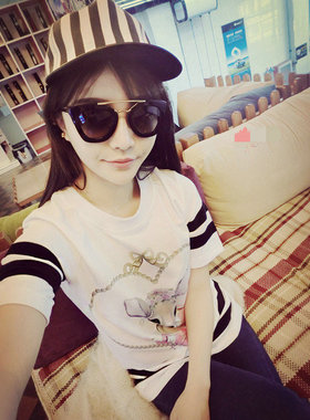 鹿晗同款墨镜这个杀手不太冷余文乐戚薇太阳镜许晴权志龙太阳眼镜