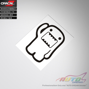 domo sticker decal多摩君公仔车贴纸车贴花个性车贴纸车贴花