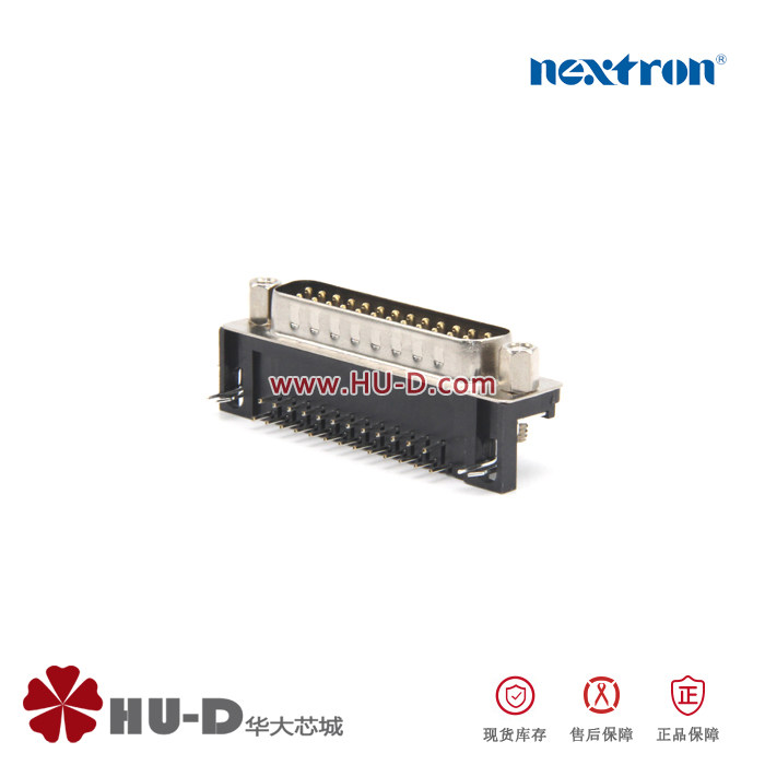 正凌精工 nextron D-USB连接器 卧式DB头 DR-25P 公头/弯针