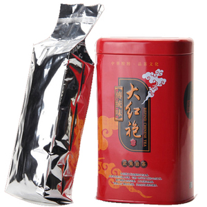 大红袍茶叶 罐装礼盒 武夷岩茶 乌龙茶 大红袍茶叶125g包邮