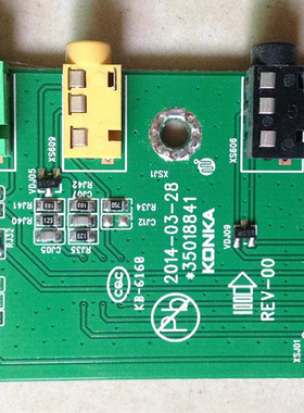 全新原装康佳LED42X1800A 信号板 AV板35018841 VER-00 现货