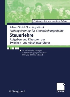 【预售】Steuerlehre: Aufgaben Und Klausuren Zur Zwisch...