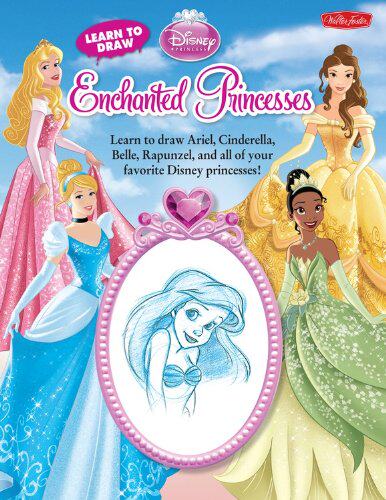 【预售】Learn to Draw Disney's Enchanted Princesses